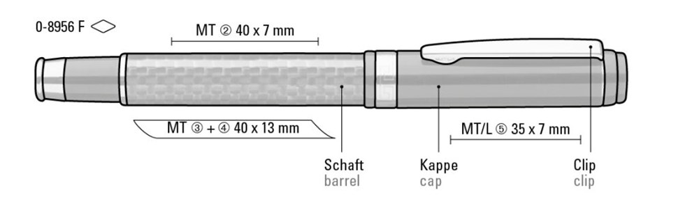 CARBON F, schwarz