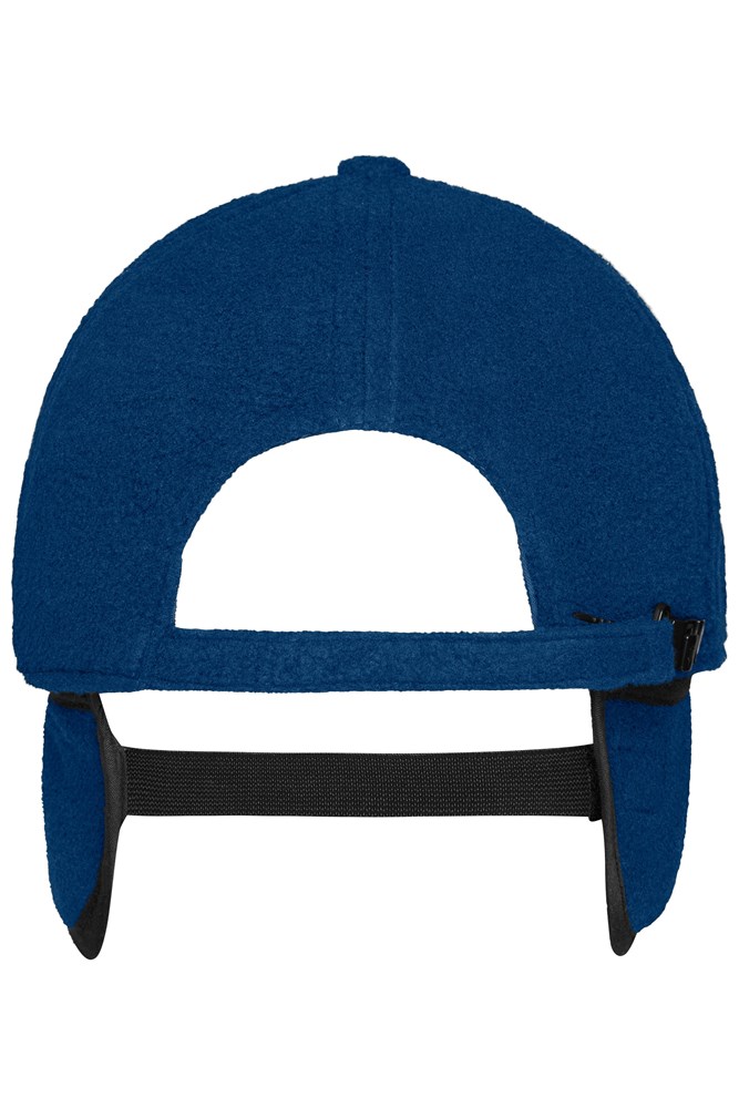 6 Panel Fleece Cap with Earflaps