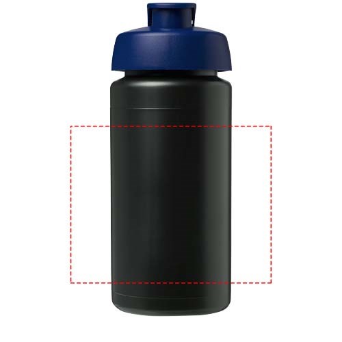 Baseline® Plus grip 500 ml Sportflasche mit Klappdeckel