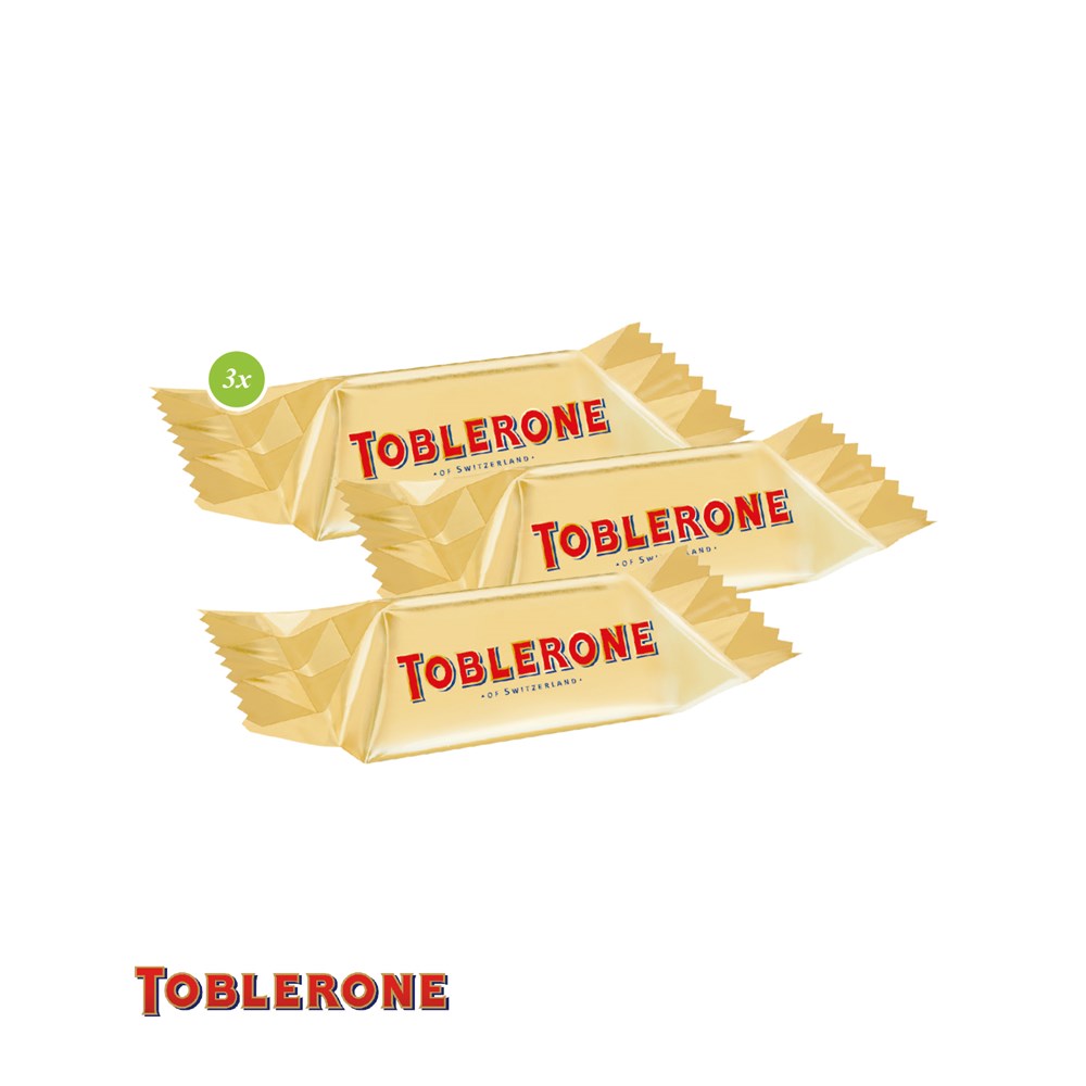 TOBLERONE Mini, 3er, Milch