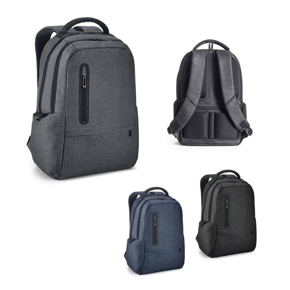 BOSTON. Wasserdichter 2Tone Nylon 17'' Laptop-Rucksack