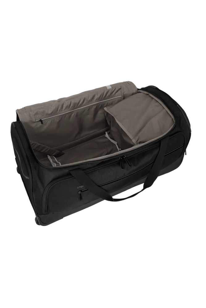 TRAVELITE CROSSLITE Rollenreisetasche L, Schwarz