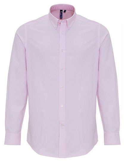 Premier Workwear - Men´s Cotton Rich Oxford Stripes Shirt