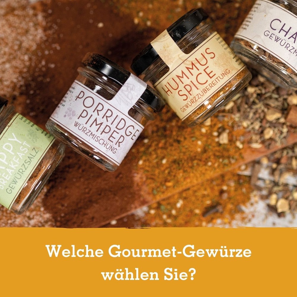 2 Gourmet Gewürze im Geschenkkarton