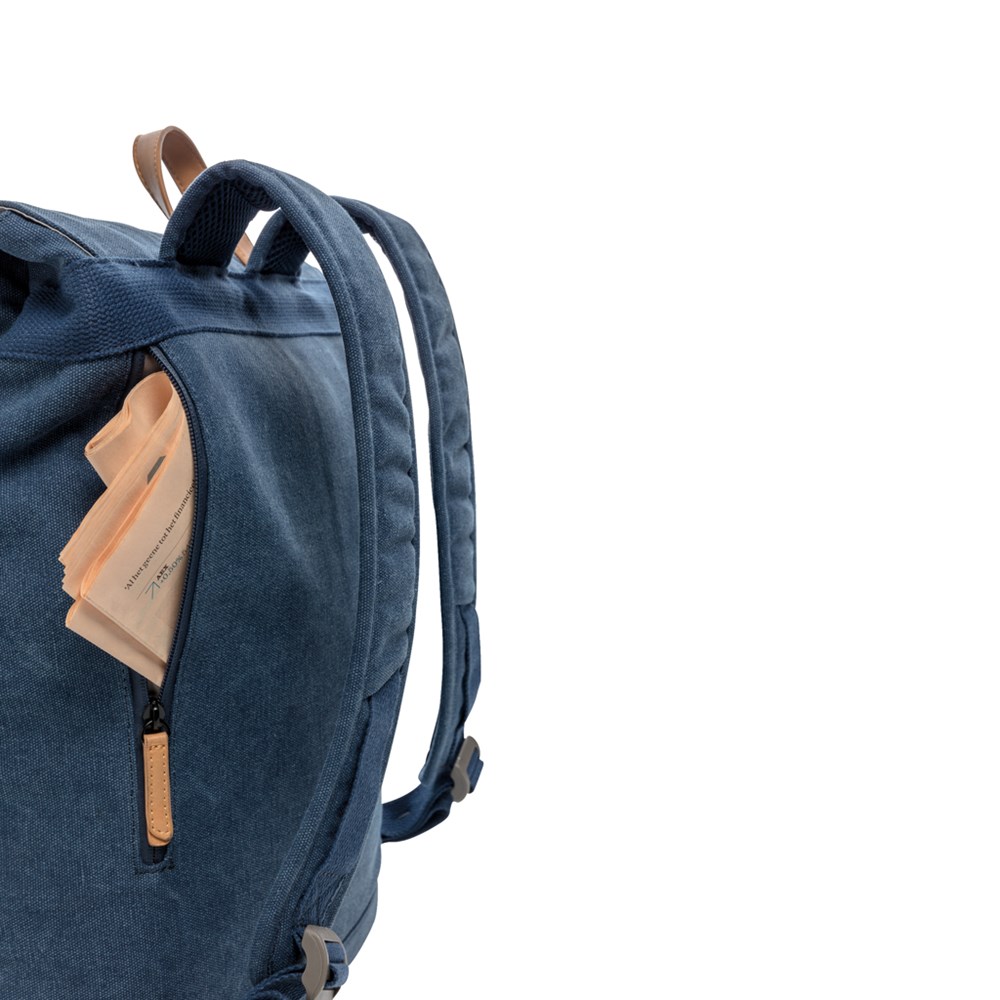 Canvas Laptop-Rucksack, PVC-frei