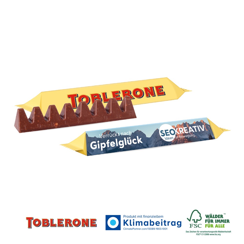 TOBLERONE Riegel im Werbeschuber, 35 g