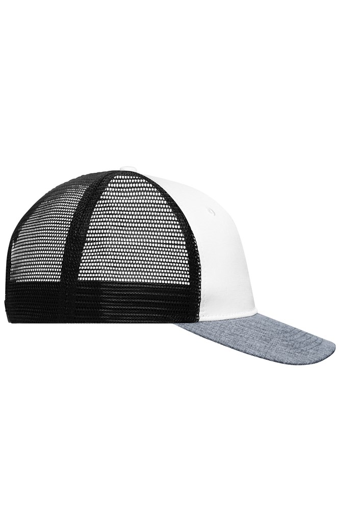 6 Panel Mesh Cap Mélange