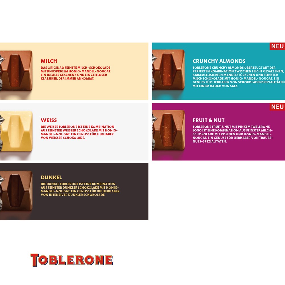 TOBLERONE Riegel, 100 g