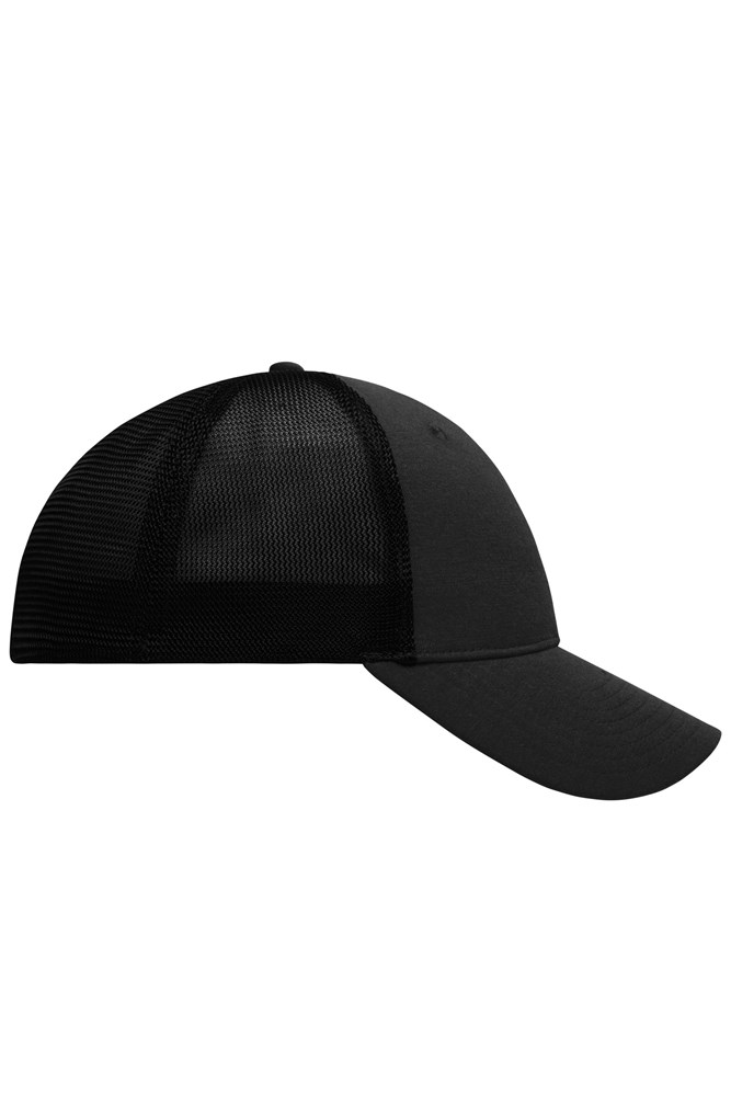 6 Panel Elastic Fit Mesh Cap