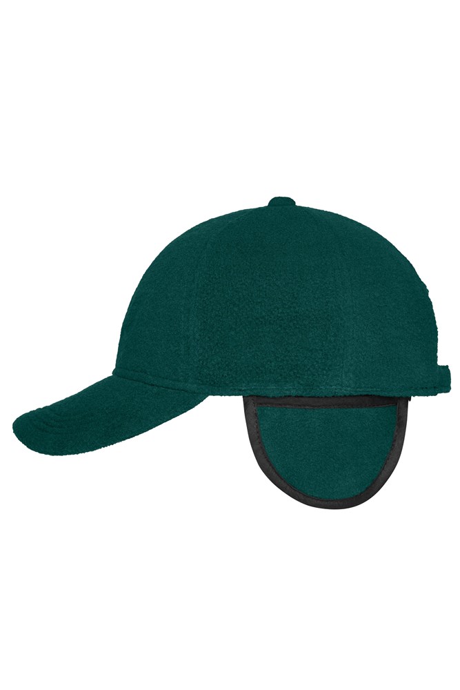 6 Panel Fleece Cap with Earflaps