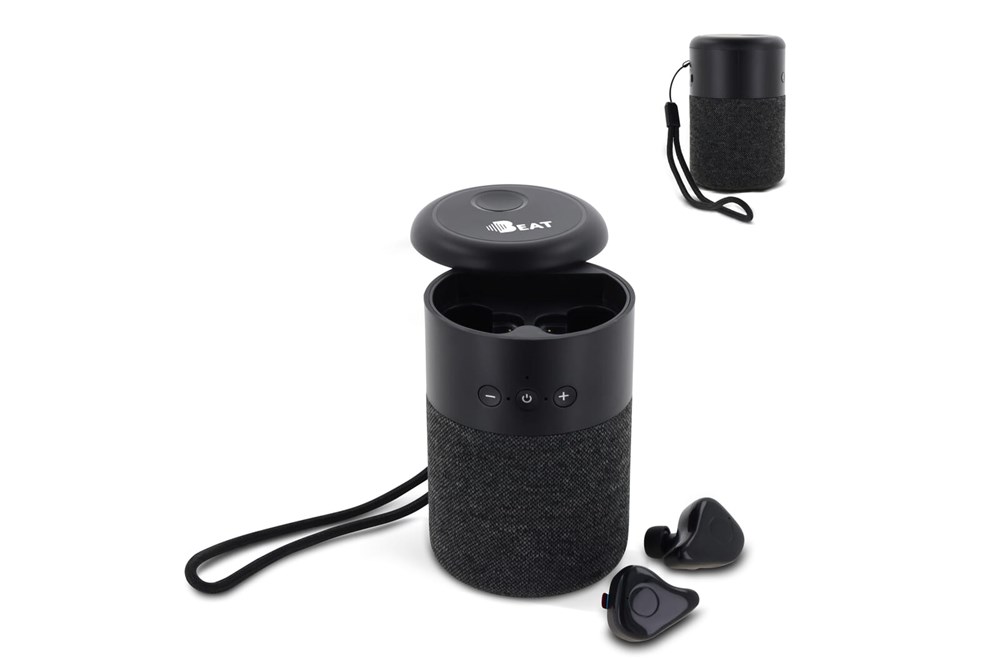 Wireless speaker William with TWS earbuds