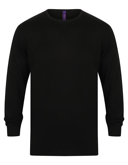 Henbury - Men´s Lightweight Crew Neck Jumper