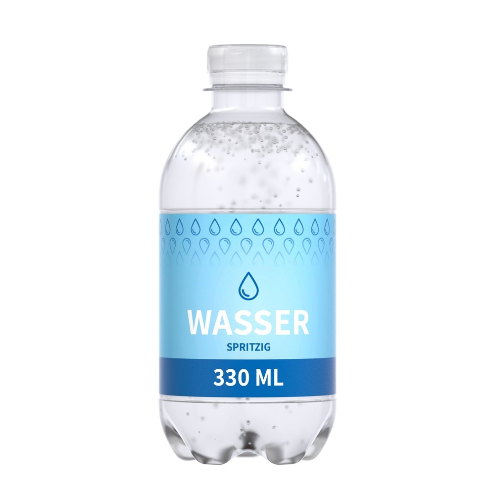 Wasser, 330 ml, spritzig