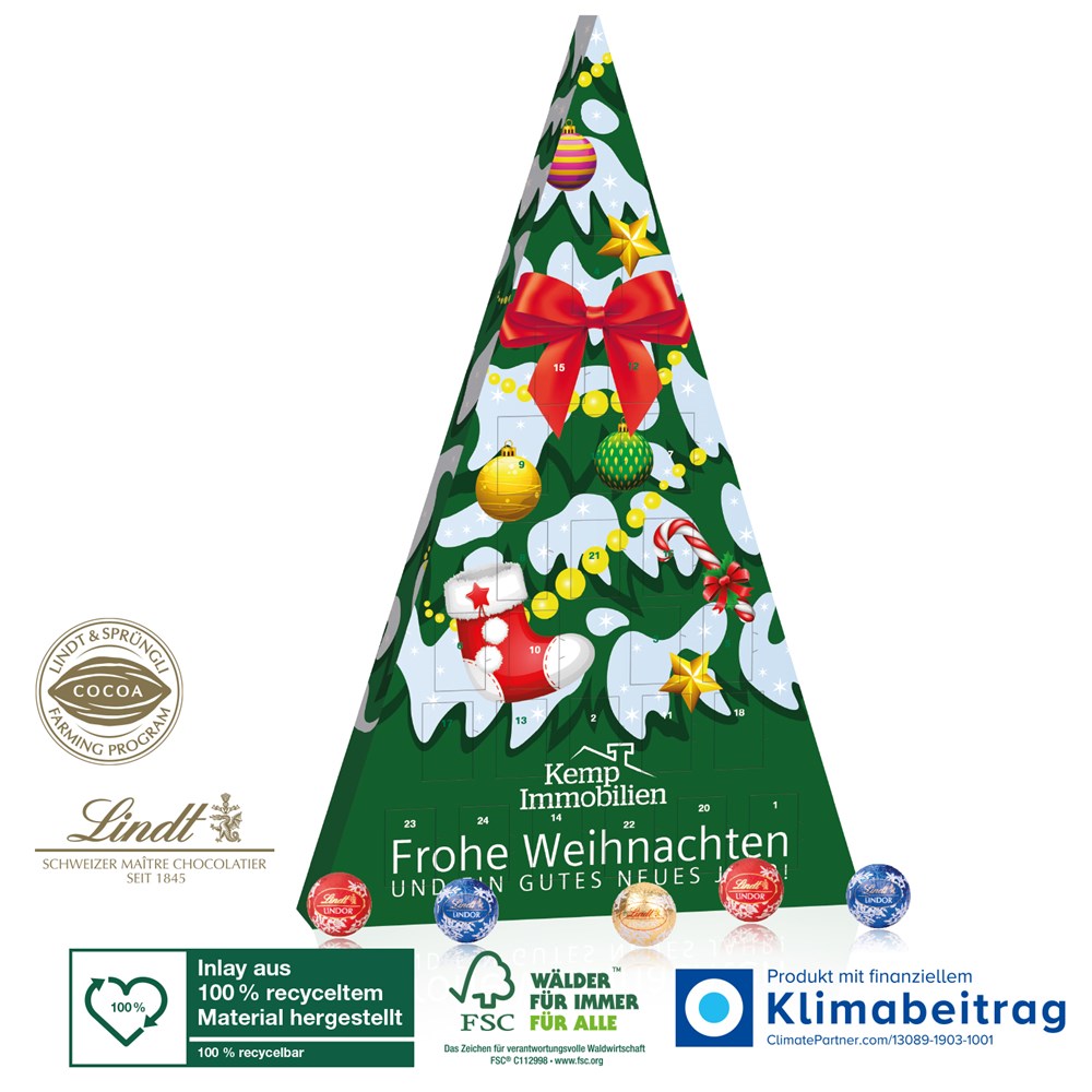 Adventskalender Lindt „Weihnachtsbaum“