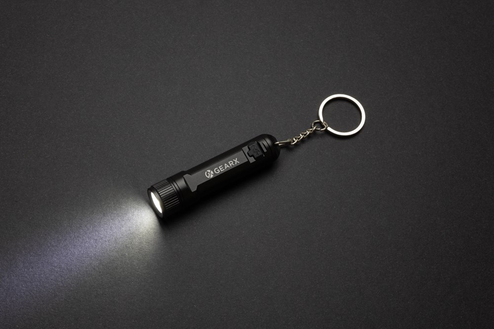 Gear X wiederaufladbare ultrahelle Key-Chain Taschenlampe