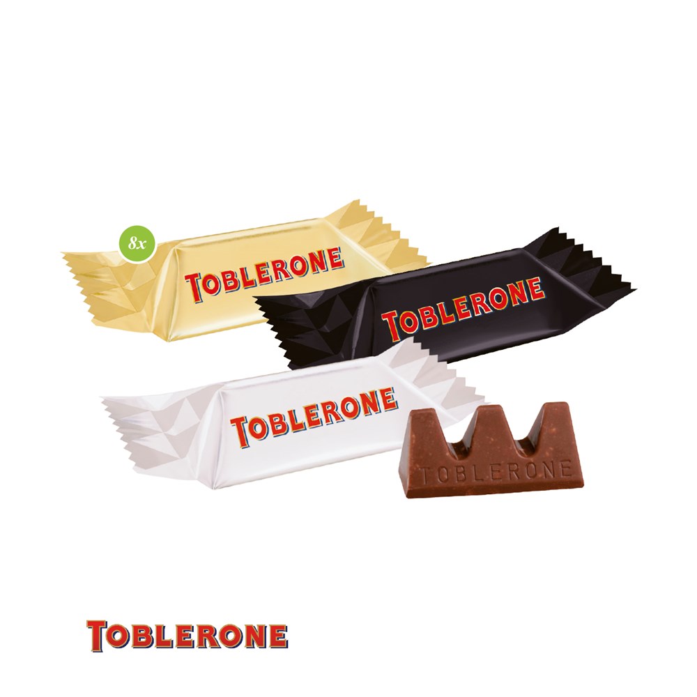 TOBLERONE Minis in Präsentbox Dreieck