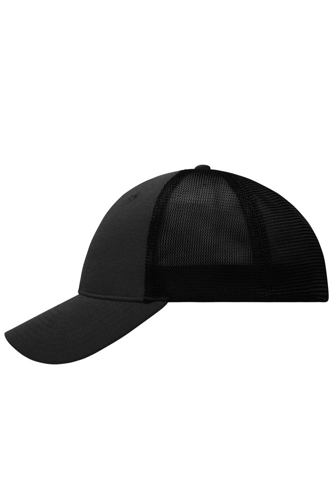 6 Panel Elastic Fit Mesh Cap