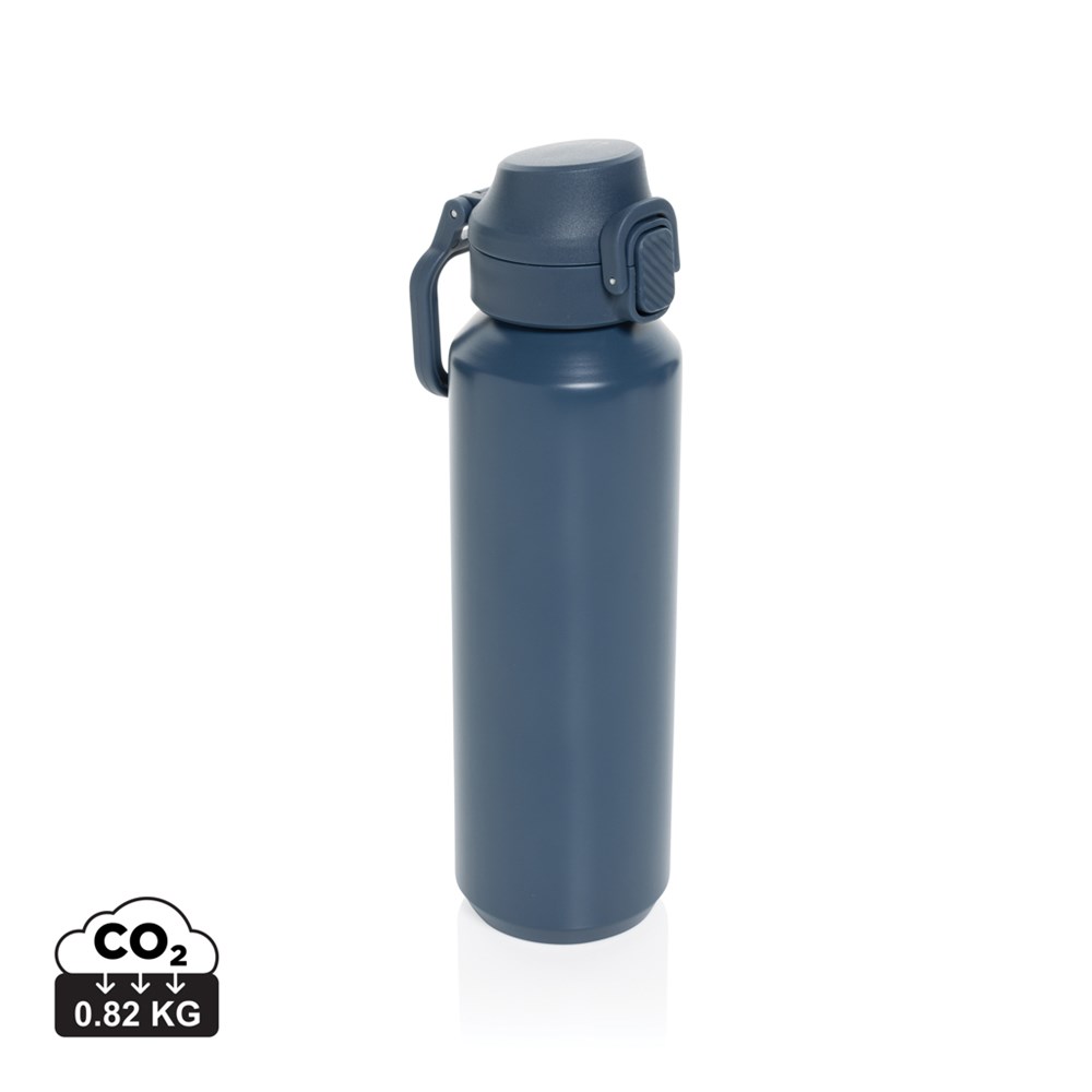 Via RCS Re-Steel Sportflasche mit Verschluss, 600ml