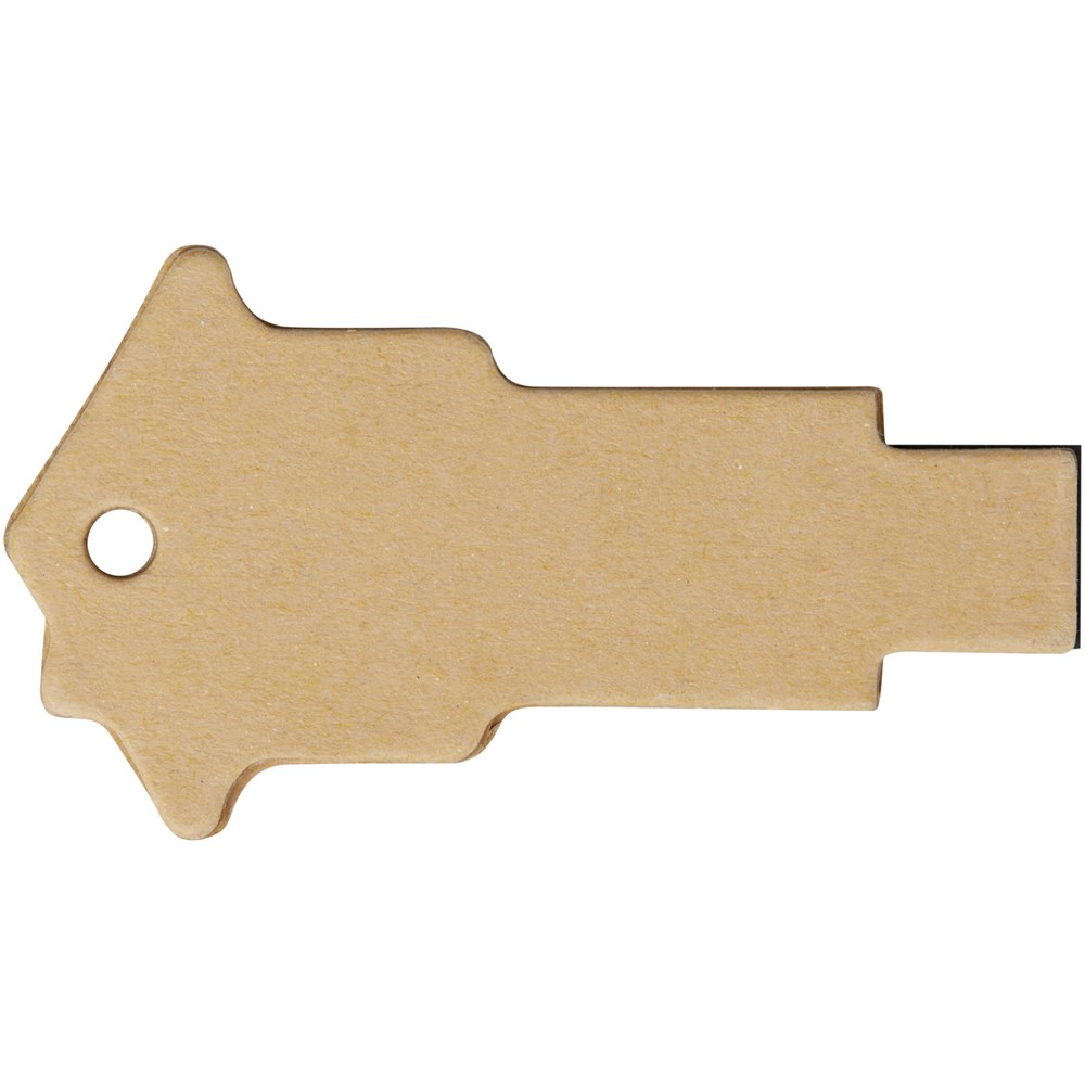 Haus USB-Stick 2.0 aus recyceltem Papier