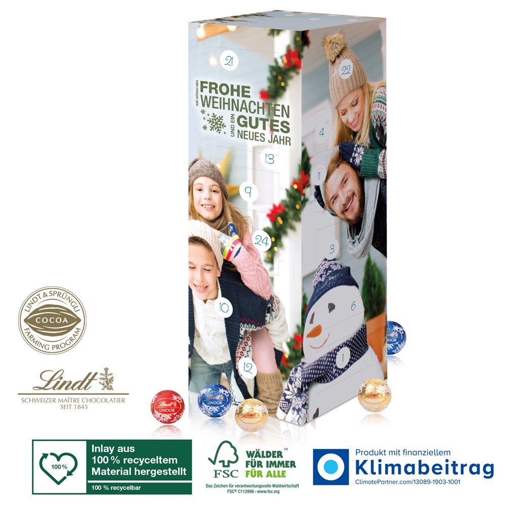 Adventskalender Lindt „Turm“