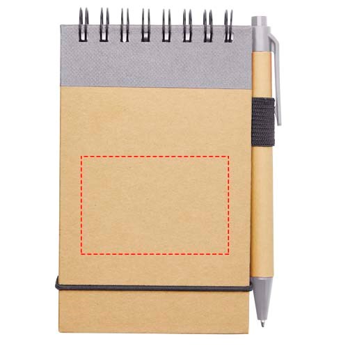 Zuse A7 Recycling Notizblock mit Stift