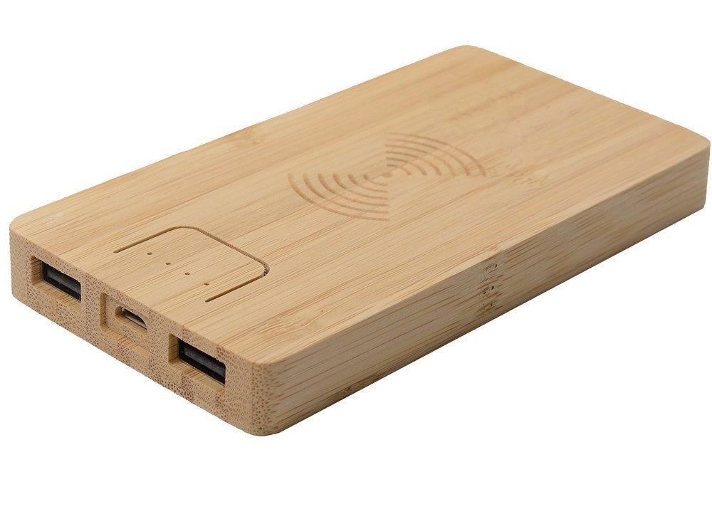 Holz Powerbank PB-65 QI Wireless Charging