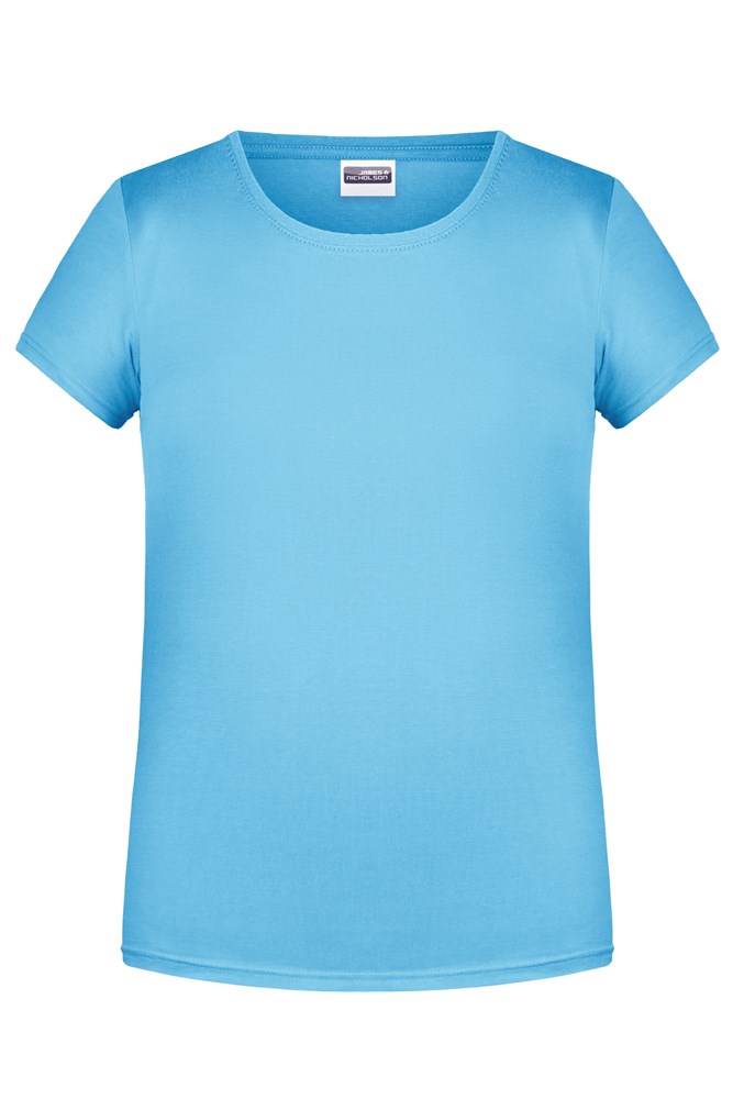 Girls' Basic-T - Sky-blue (ca. Pantone 2905C) Girls' Basic-T - Sky-blue (ca. Pantone 2905C)