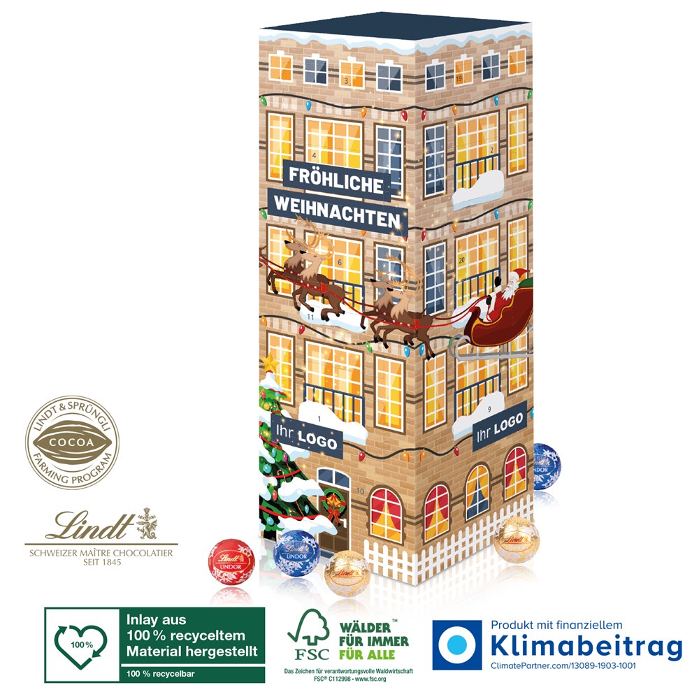 Adventskalender Lindt „Turm“