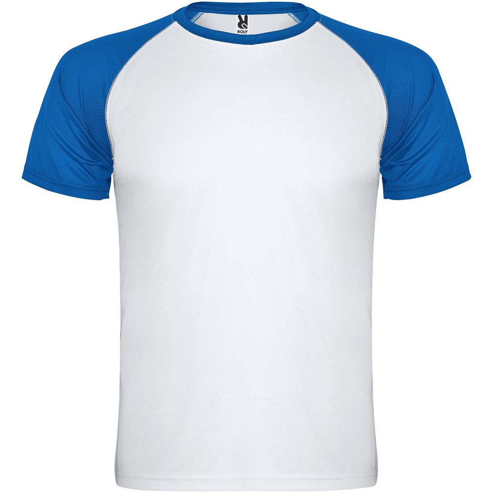 weiss, royalblau