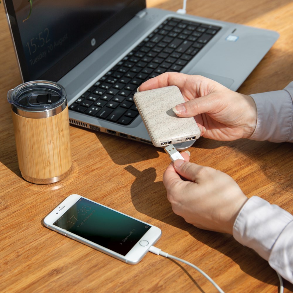 Weizenstroh 5.000 mAh Pocket Powerbank