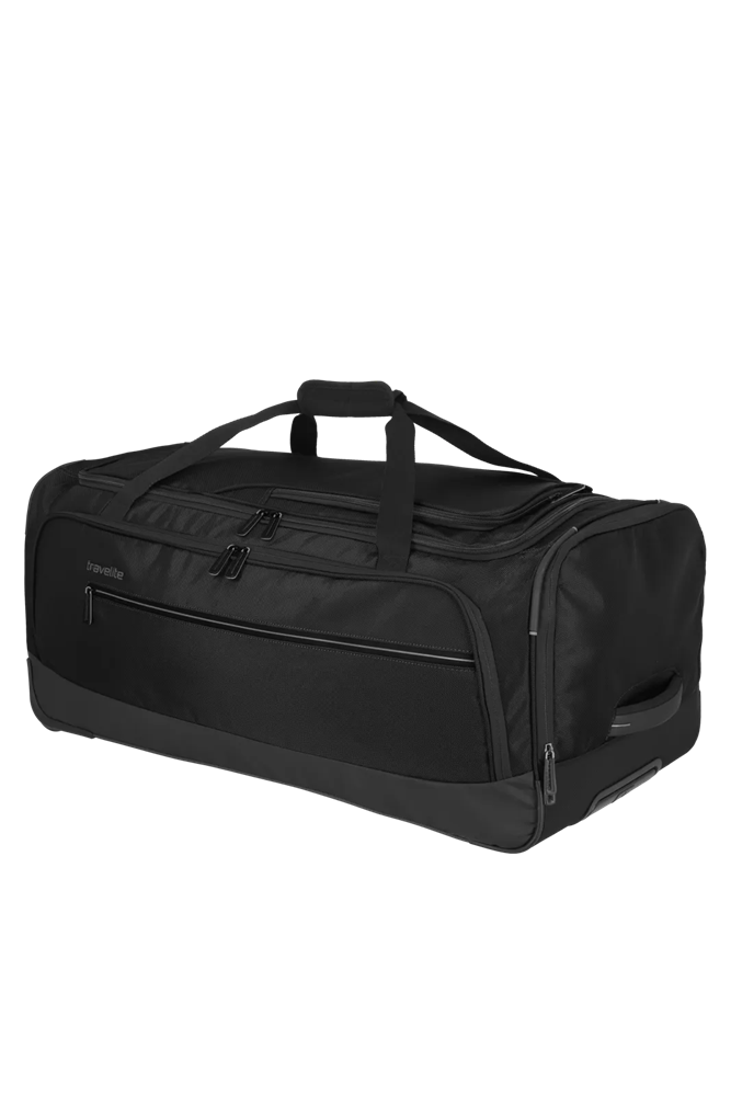 TRAVELITE CROSSLITE Rollenreisetasche L, Schwarz