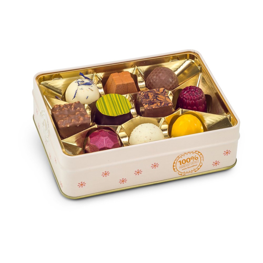 Frohe Ostern - Pralinendose mit 125 g