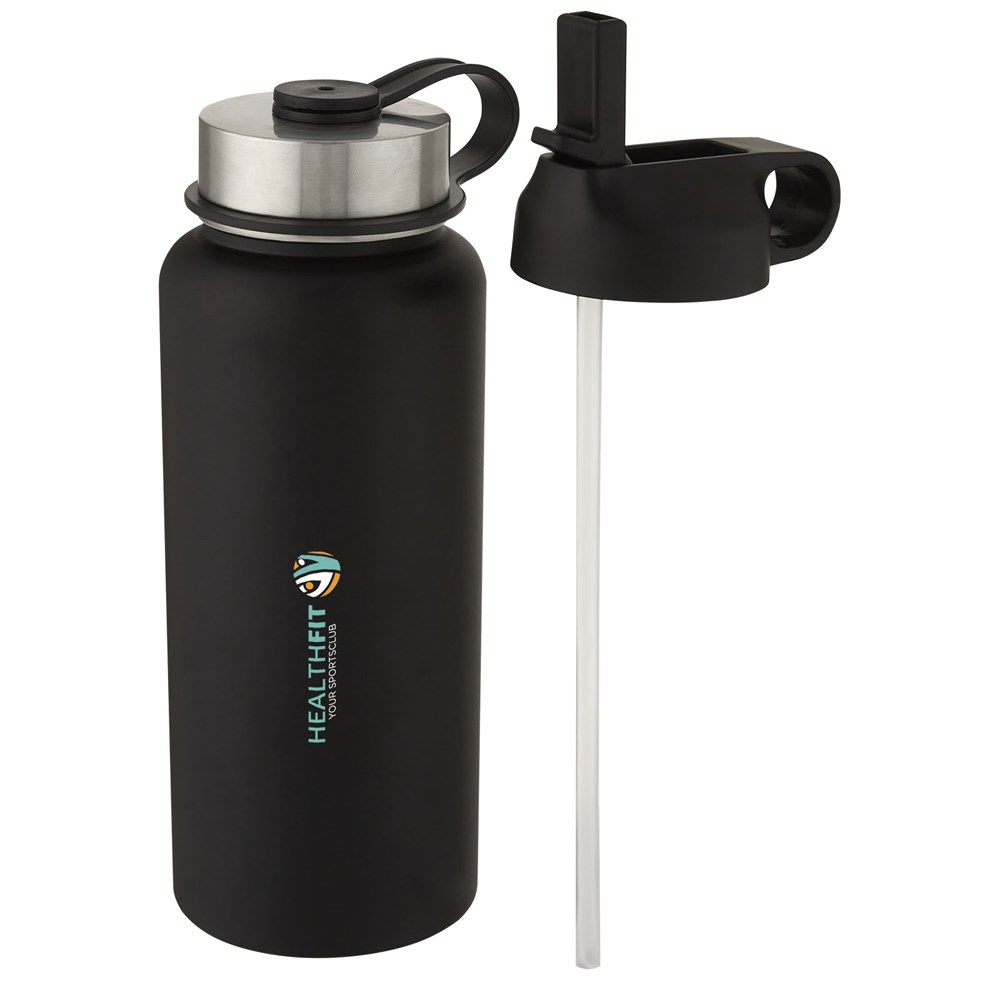 Supra 1 l Kupfer-Vakuum Isolierflasche mit 2 Deckeln
