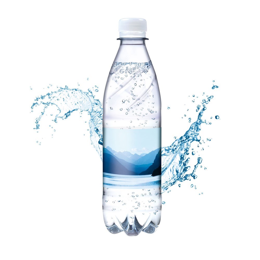 Tafelwasser, 500 ml, spritzig (Flasche Budget)