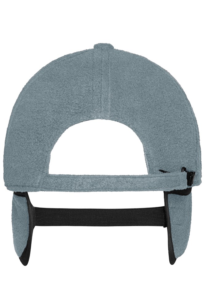 6 Panel Fleece Cap with Earflaps