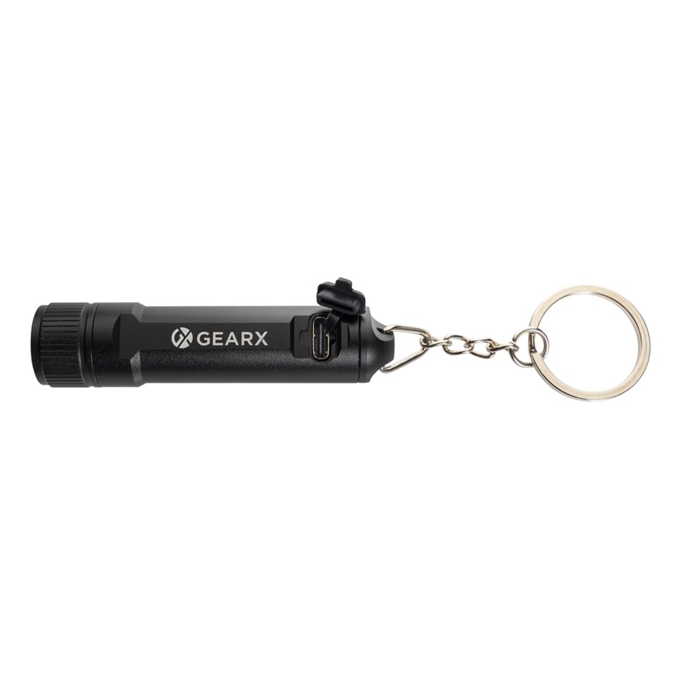 Gear X wiederaufladbare ultrahelle Key-Chain Taschenlampe