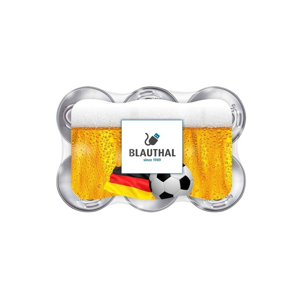 Bier, Sixpack Fullbody transp. (Pfandfrei, Export)