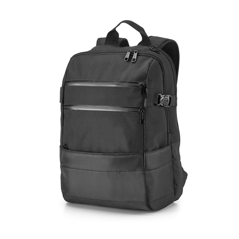 ZIPPERS BPACK. Laptop-Rucksack 15.6'' aus 840D und 300D-Jacquard