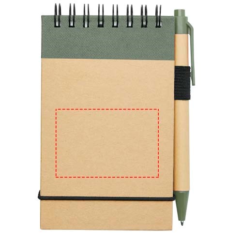 Zuse A7 Recycling Notizblock mit Stift