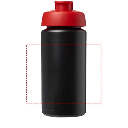 Baseline® Plus grip 500 ml Sportflasche mit Klappdeckel